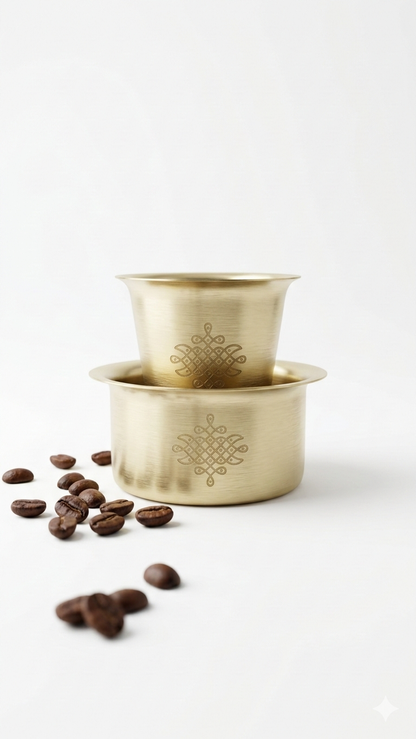 premium brass dabara set with engraved detailing for authentic coffee serving and traditional dining experience