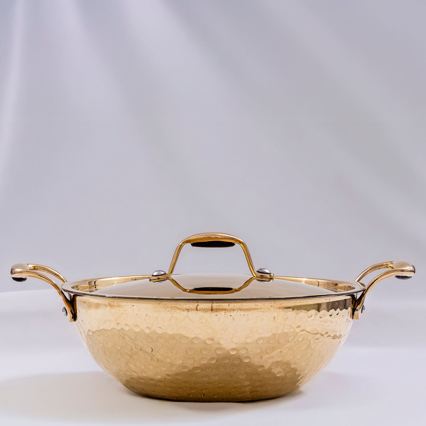 handcrafted brass kadhai for traditional cooking and enhanced flavor