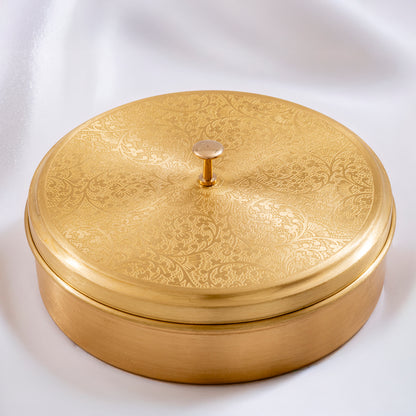 brass spice box masala box for organizing kitchen spices