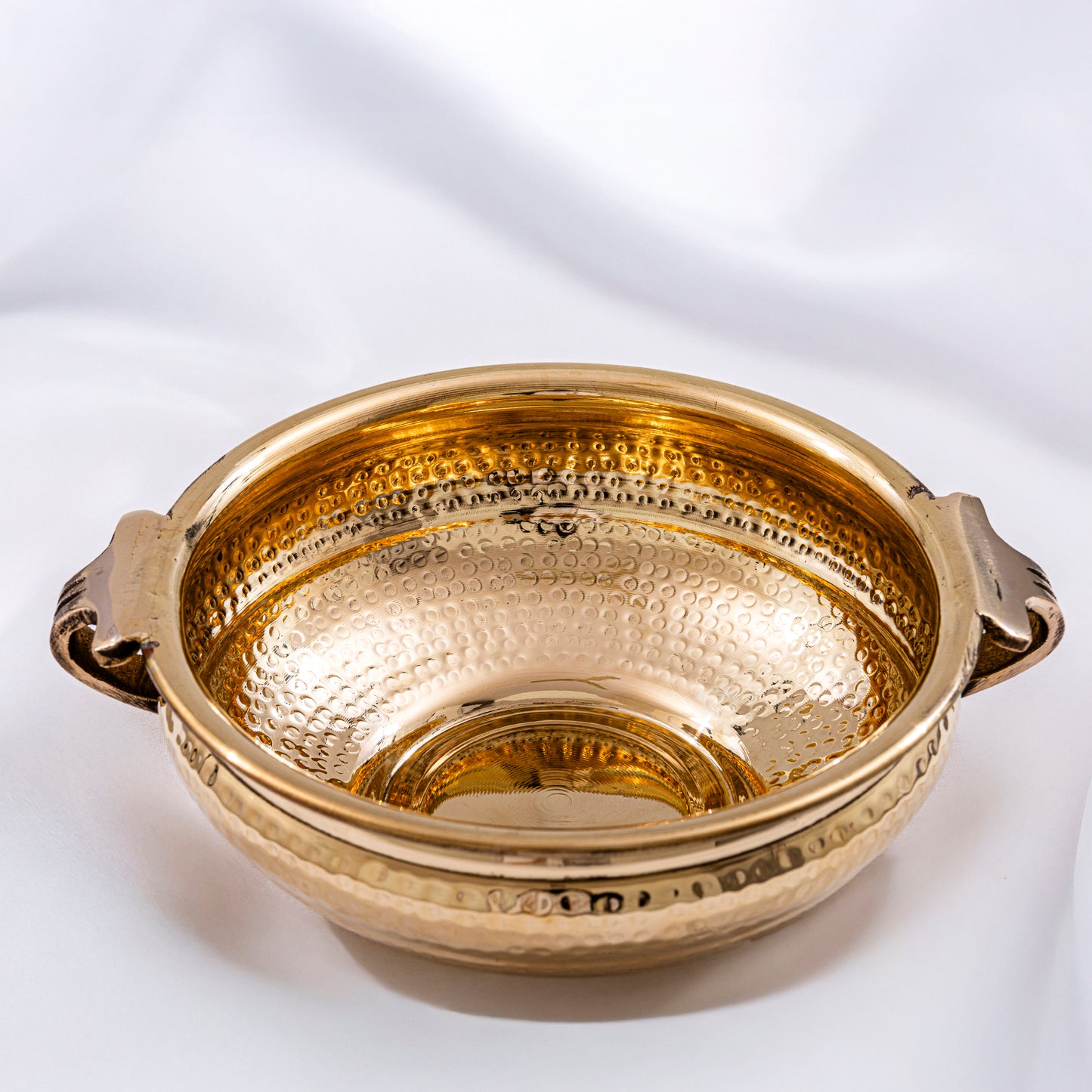 decorative brass urli for home decor and festive use