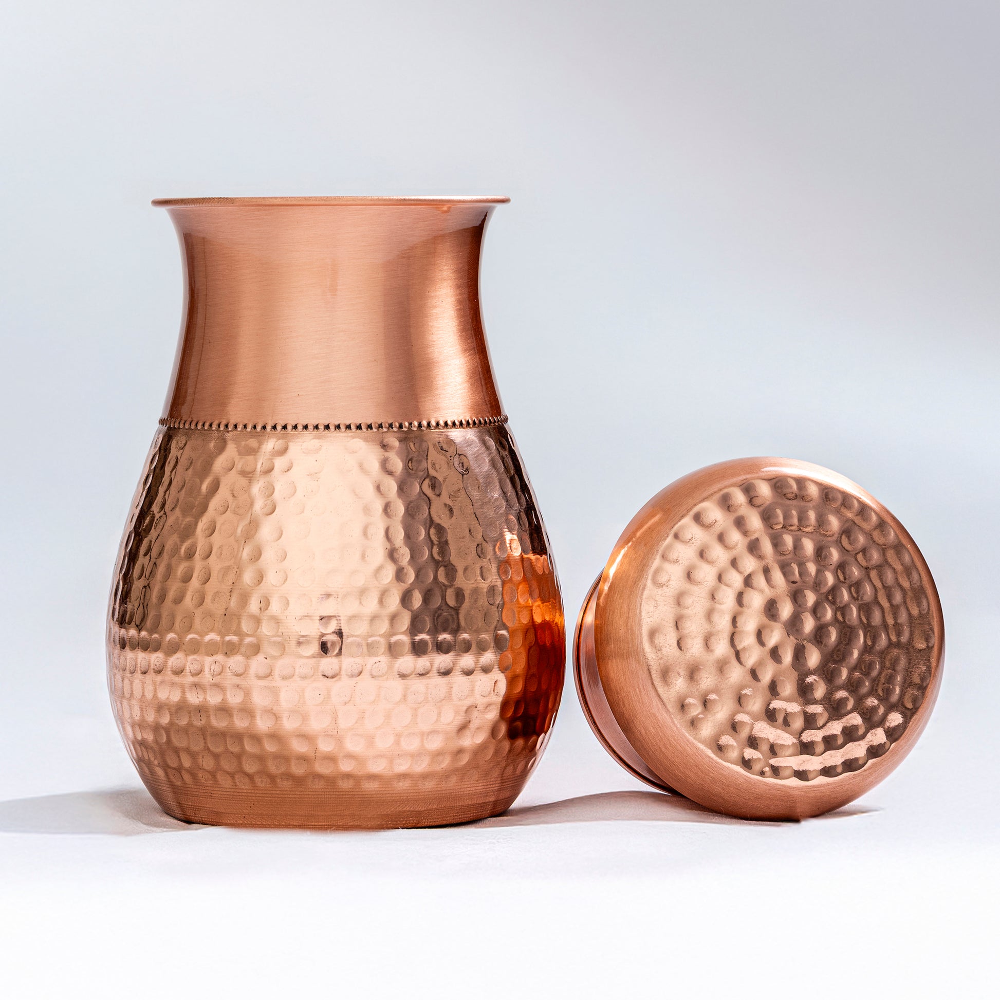 pure copper tumbler for drinking water and daily wellness