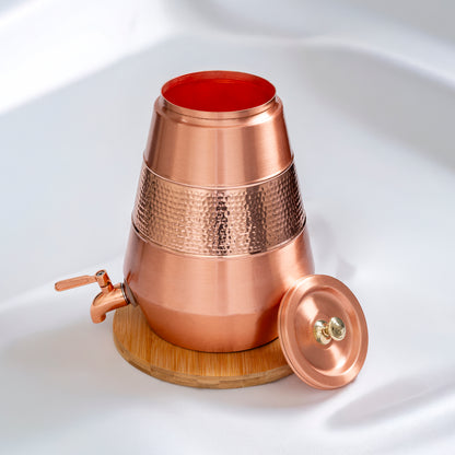 copper water dispenser for home and office hydration with wellness benefits