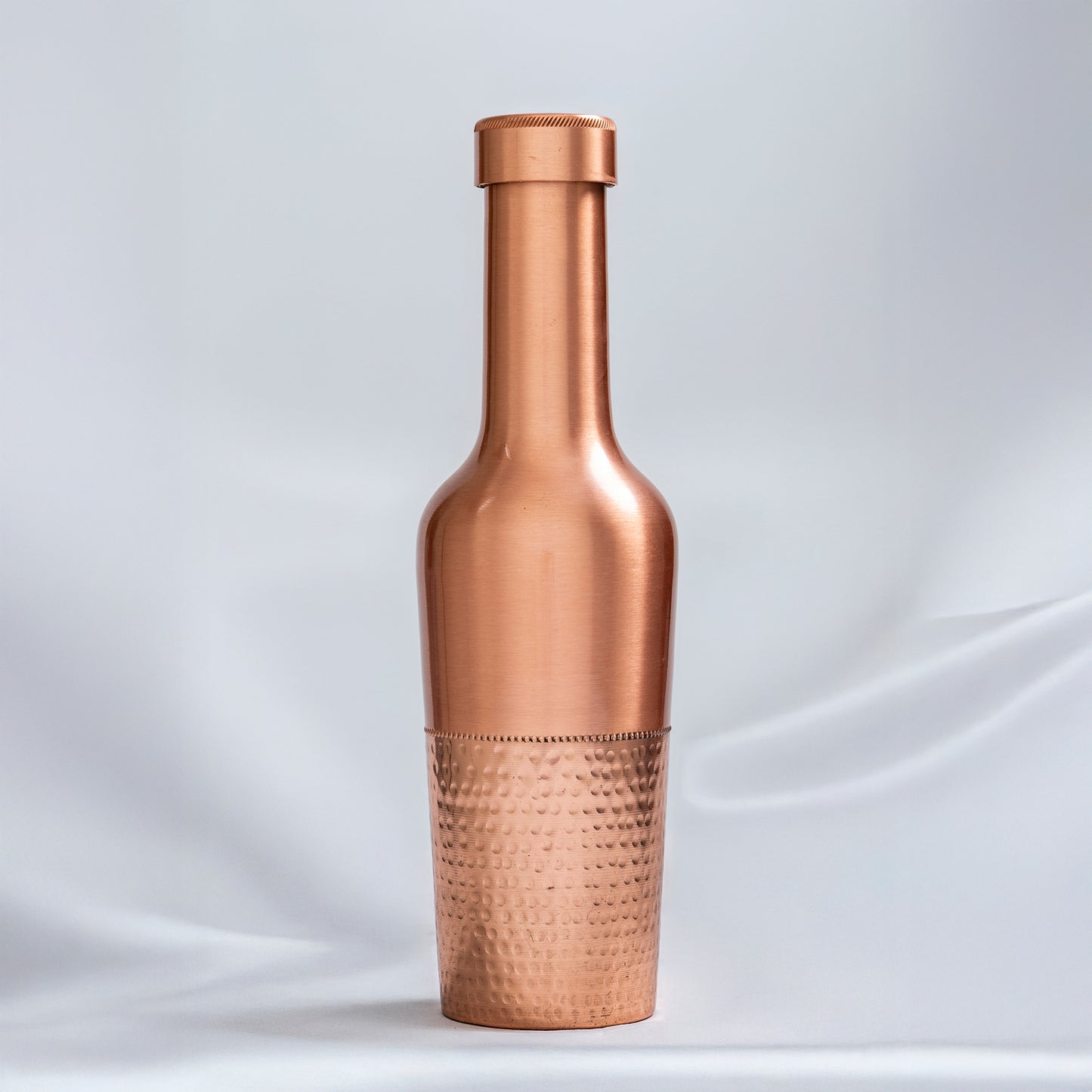 handcrafted copper water bottle for daily hydration and health benefits