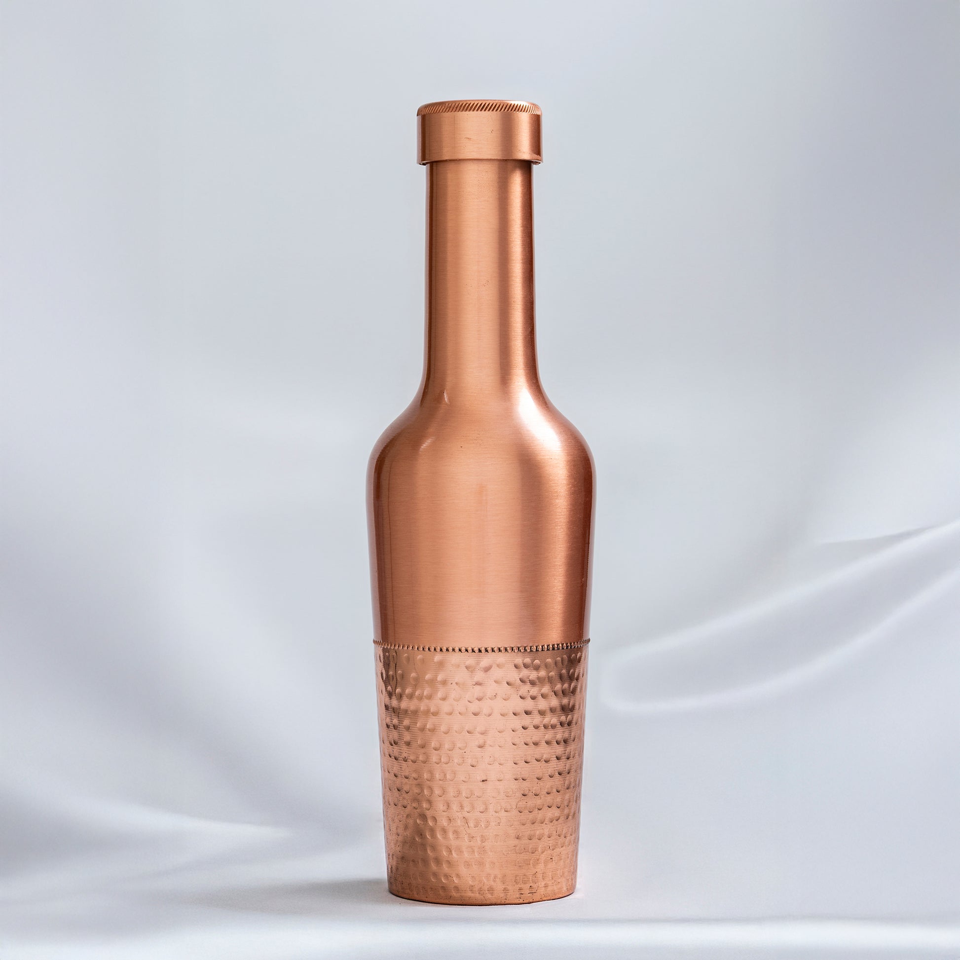 handcrafted copper water bottle for daily hydration and health benefits
