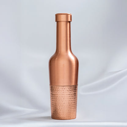 handcrafted copper water bottle for daily hydration and health benefits