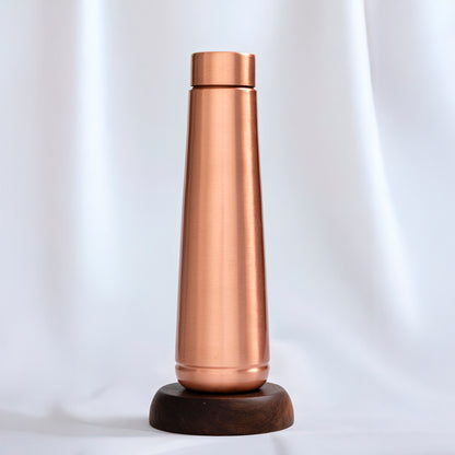 pure copper water bottle inspired by traditional wellness practices